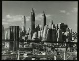 [View of Downtown New York and the Brooklyn Bridge]