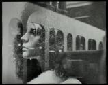 [Reflection in store window, New York]