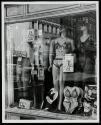 [Exhibit in store window, New York]