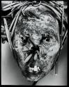 [Tribal mask (?), museum exhibit]
