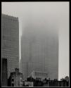 [The RCA Tower (Rockefeller Center) on a foggy day]