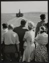 On board of a Staten Island ferry, going towards Staten Island
