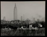 [Empire State building seen from New Jersey at a distance of 8 miles]