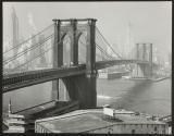 [Brooklyn Bridge seen from the Brooklyn side]