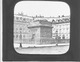 Vendome Column after the commune. Paris.