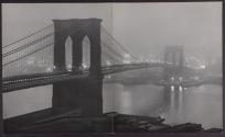 [Brooklyn Bridge seen from the Brooklyn side]