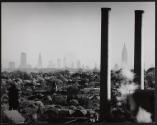 [Midtown skyline with Rockefeller Center, Chrysler Building, and Empire State building]