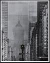 [Park Avenue looking south from 52nd Street with New York Central Railroad station tower]