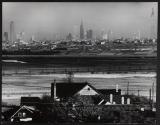 [Skyline of Midtown Manhattan, New York seen from New Jersey]