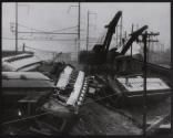 [Train wreck, Pennsylvania Railroad, "The Broker"]