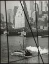 Downtown Manhattan seen from the Brooklyn Bridge