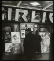 Entrance to girlie-show on West 42nd Street