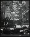 [Rockefeller Center, The RCA building at night]
