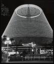 [New York, Coney Island amusement park, time exposure at night]