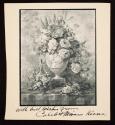 [Reproduction of still life with flowers]