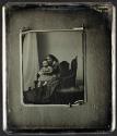 [Copy of a daguerreotype of a woman and child]