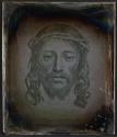 [Copy photograph of Claude Mellan's 1649 engraving, "Sudarium of St. Veronica"