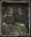 [Two children]