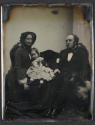 [Woman, man and child]