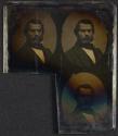 [Man (uncut daguerreotype plate)]