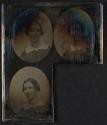 [Woman (partially uncut daguerreotype plate)]
