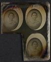 [Woman (partially uncut daguerreotype plate)]