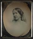 [Copy of a daguerreotype of a woman]