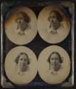 [Woman (uncut daguerreotype plate)]