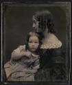 [Woman and child, possibly Alice Mary Hawes]