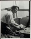 [Charles E. Sexton, bricklayer on the Empire State Building]