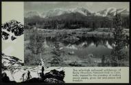 The mile-high unfenced wilderness of Rocky Mountain National Park in Colorado, topped by the grandeur of endless snowy peaks, gives rest and peace and freedom.