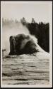 Giant Geyser Cone, Yellowstone Park