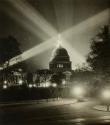 The White House [sic] after dark