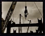 [Laying beams, Empire State Building construction]