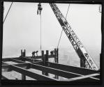 [Laying beams, Empire State Building construction]