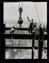 [Laying beams, Empire State Building construction]