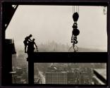[Laying beams, Empire State Building construction]