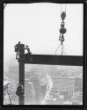 [Laying beams, Empire State Building construction]