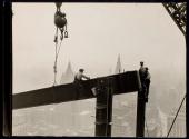 [Laying beams, Empire State Building construction]