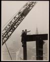 [Laying beams, Empire State Building construction]