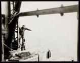 [Steel work, mooring mast, Empire State Building]