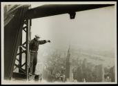 [Steel work, mooring mast, Empire State Building]