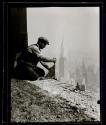 [Worker, Empire State Building construction]