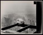 [Bolting girders, Empire State Building construction]