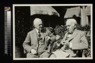 George Eastman and Thomas Edison at Kodacolor Party