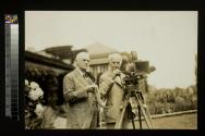 George Eastman and Thomas Edison at Kodacolor Party