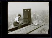 [Tightening a bolt, Empire State Building construction]