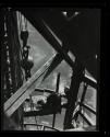 [Men on girders, mooring mast, Empire State Building]