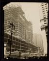 [Steel work on Empire State building]