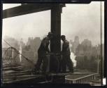 [Riveters on girders, Empire State Building]